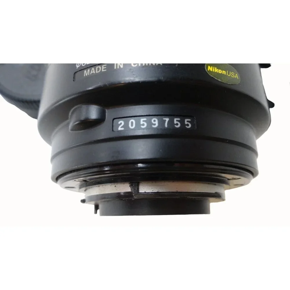 Nikon Black Camera Lens